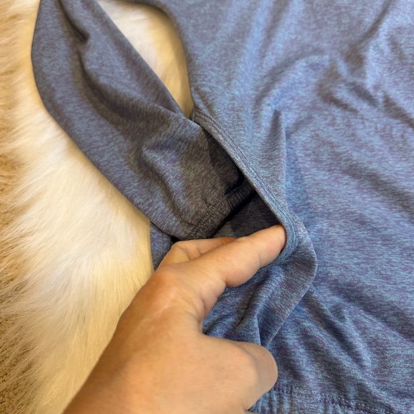 Merrell Helio Hooded Cowl Pullover Top Shirt Baselayer Purple MEDIUM #JWS22337 - Picture 5 of 12